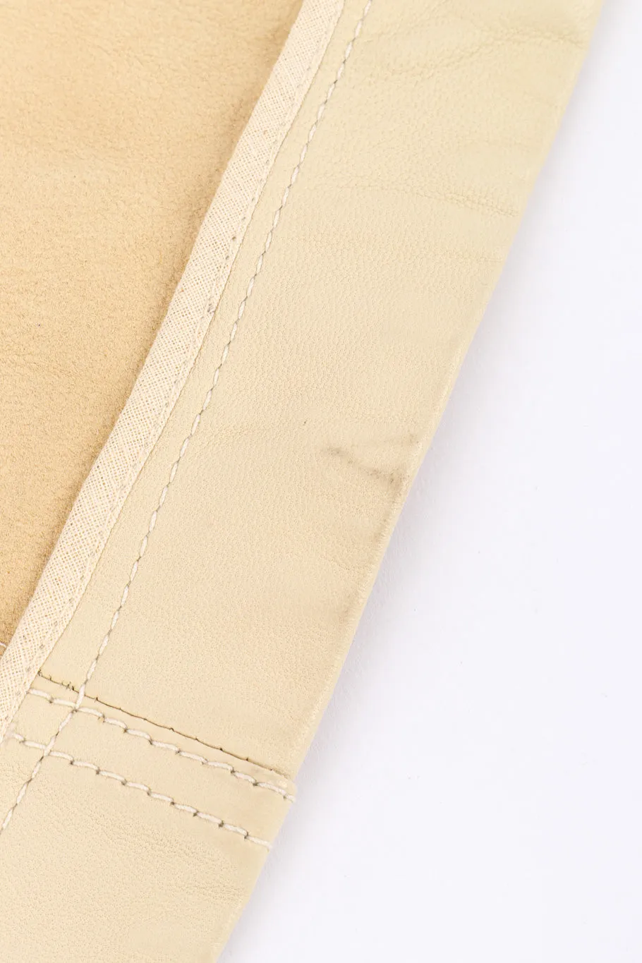 Leather Hook & Eye Jacket