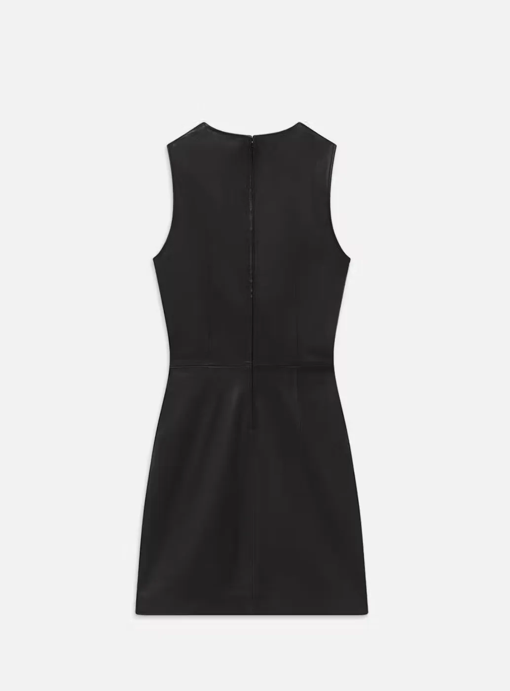 Leather Keyhole Dress