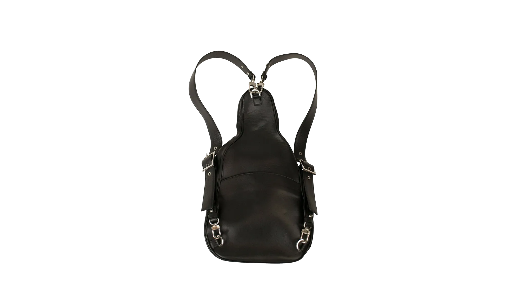 LEATHER MINI BACKPACKS & BRIEFCASES "Black"