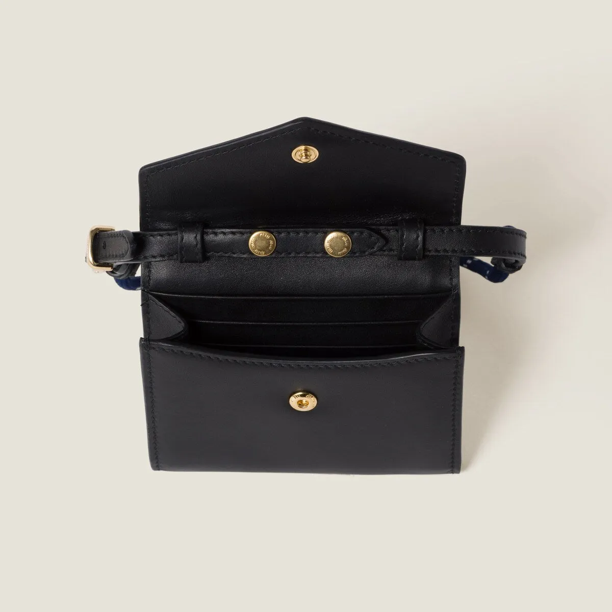 Leather Shoulder Wallet
