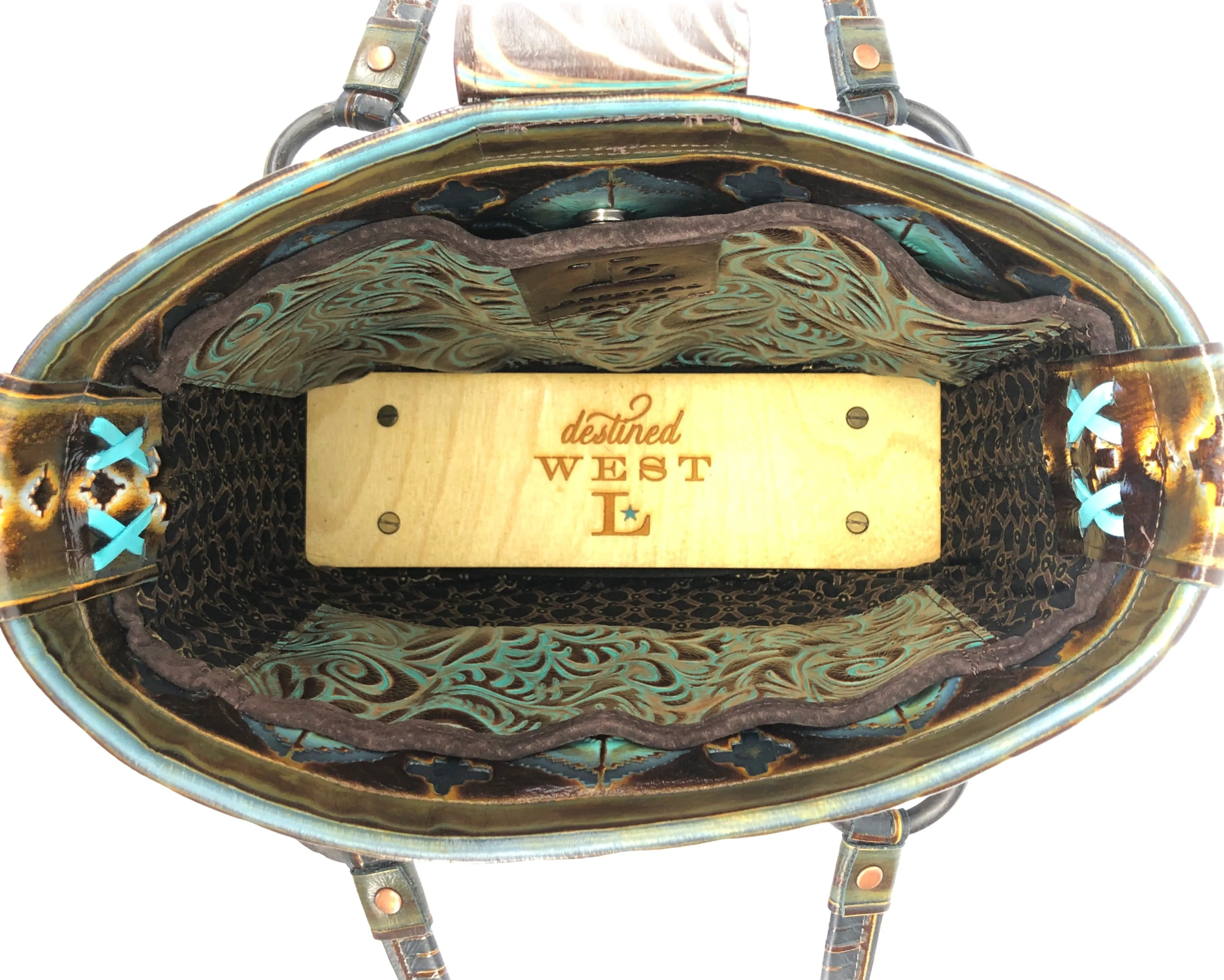 Leather Tote Bag, the best designer tote bag for travel! - The Navajo Peak II