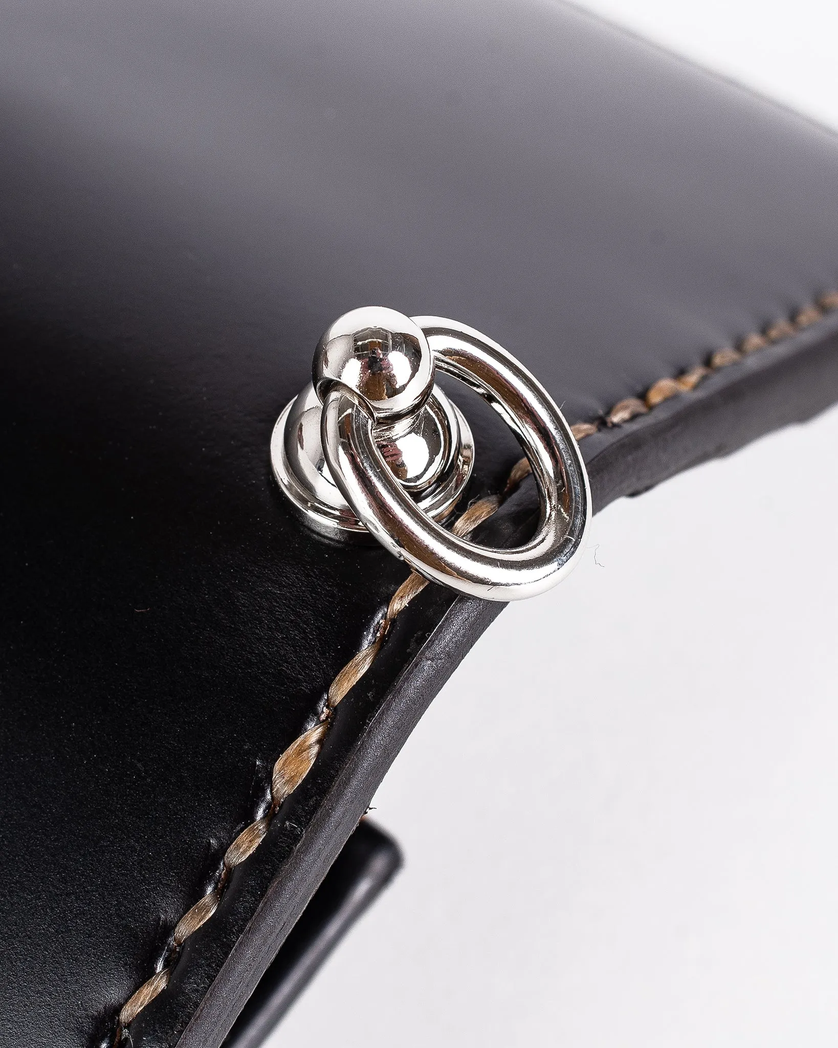 Long Shell Cordovan Wallet - Black