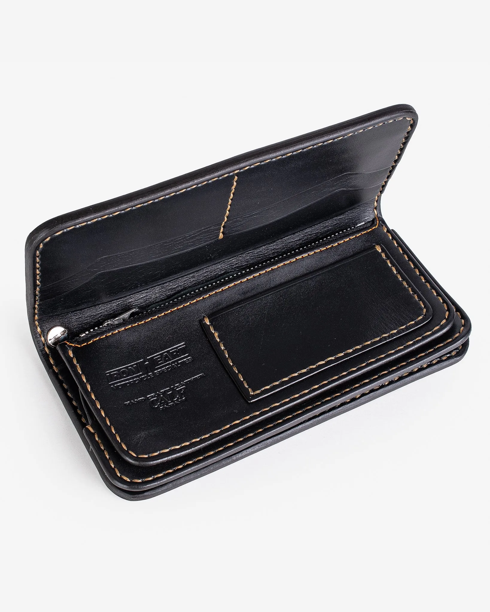 Long Shell Cordovan Wallet - Black