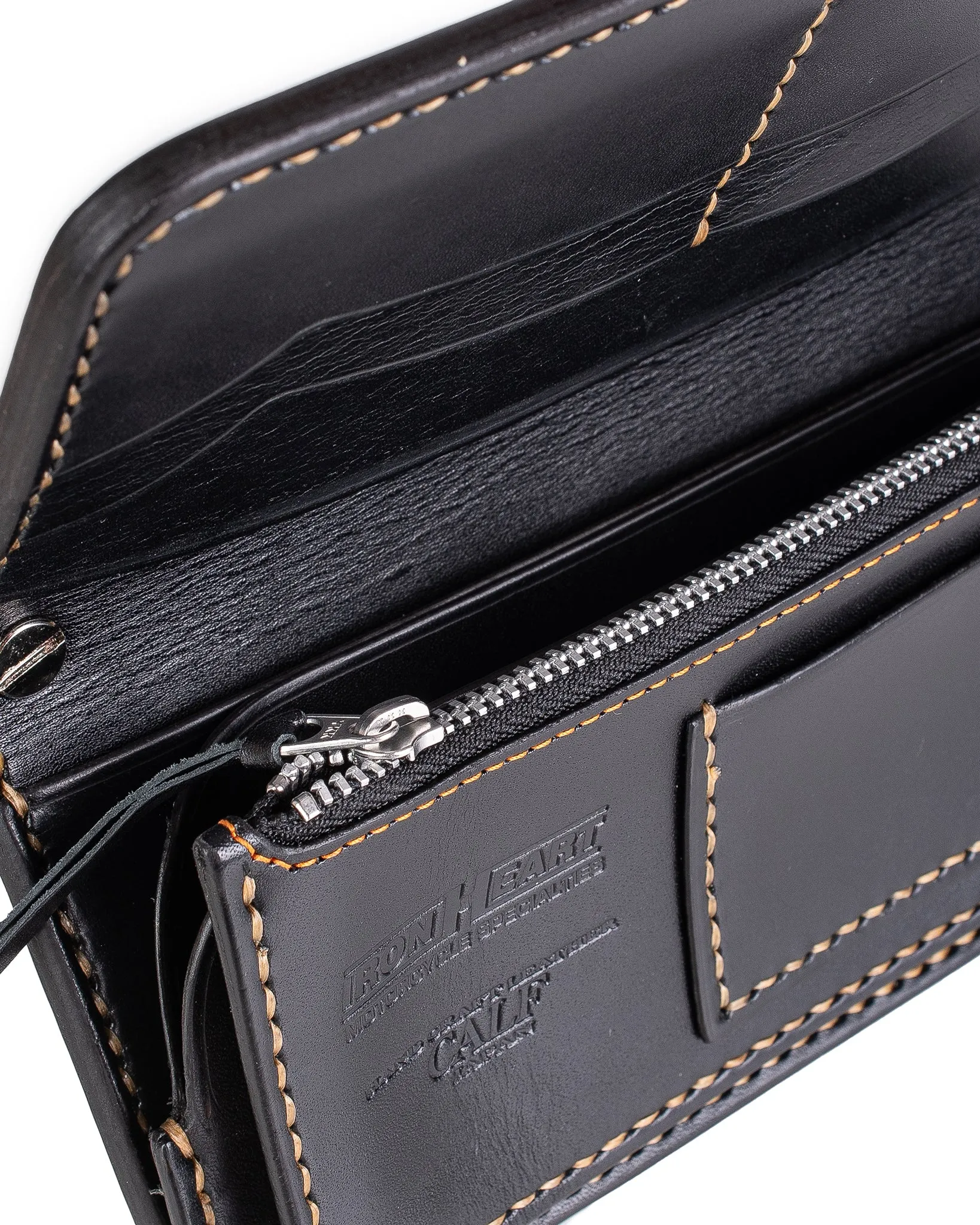 Long Shell Cordovan Wallet - Black