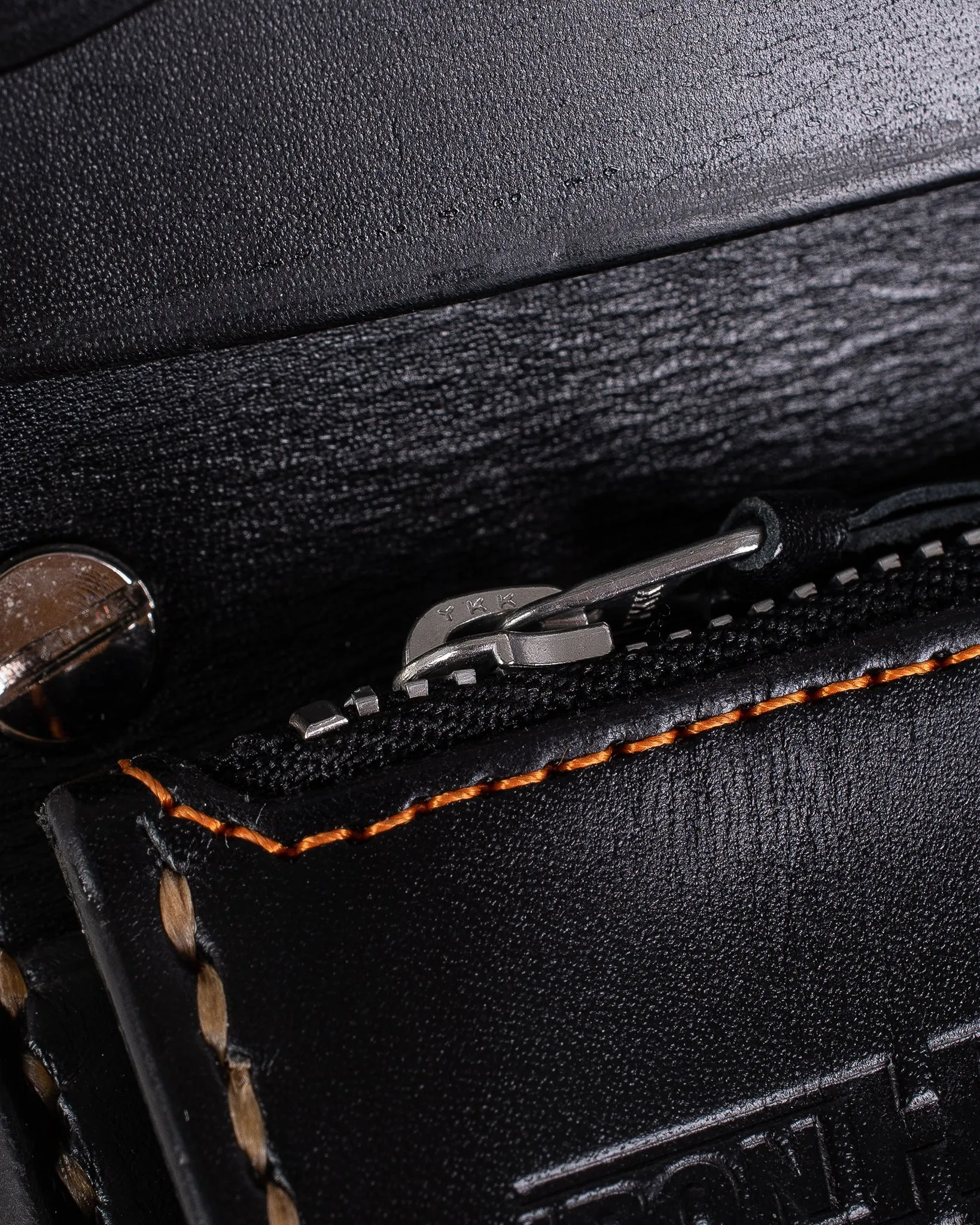 Long Shell Cordovan Wallet - Black