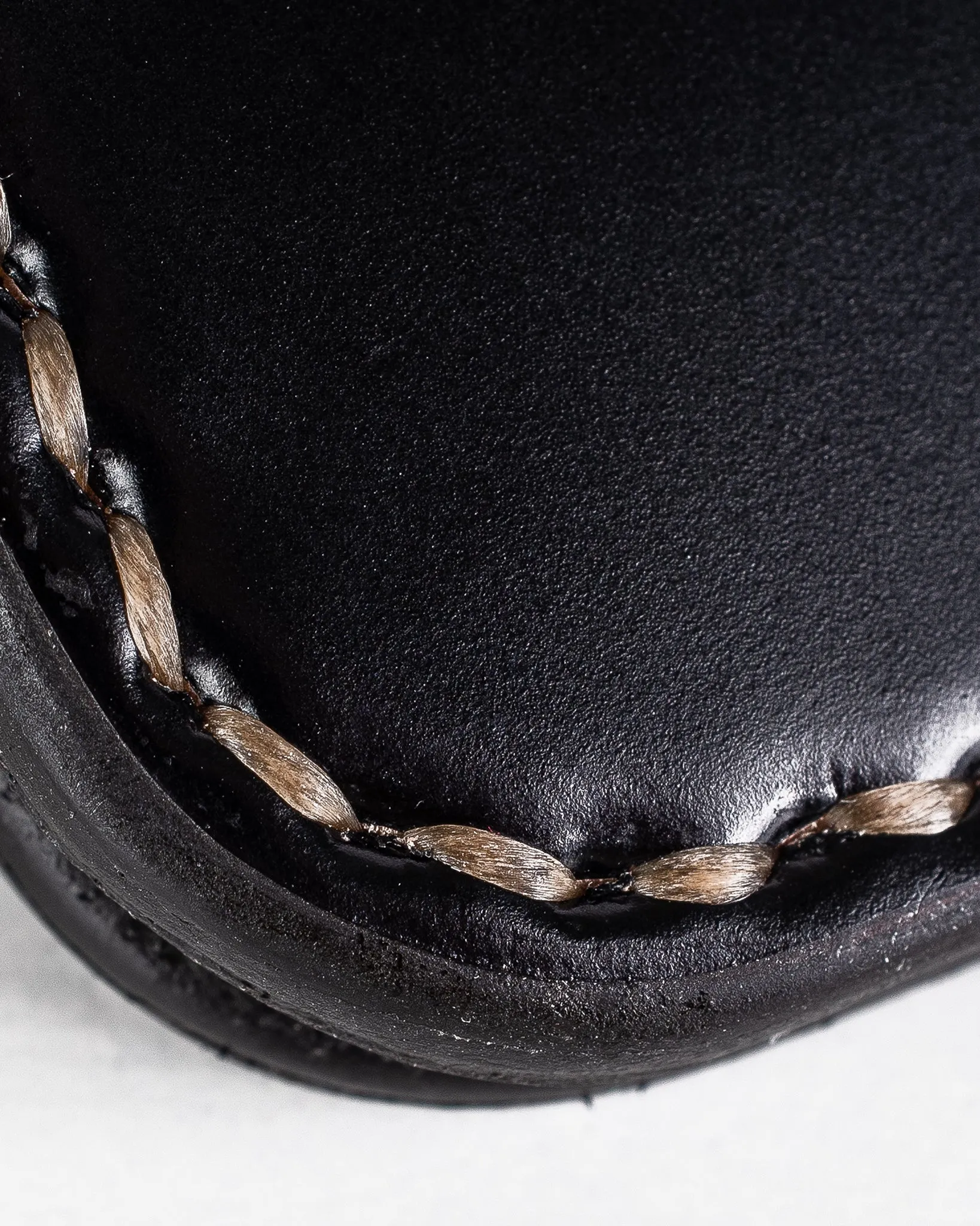 Long Shell Cordovan Wallet - Black
