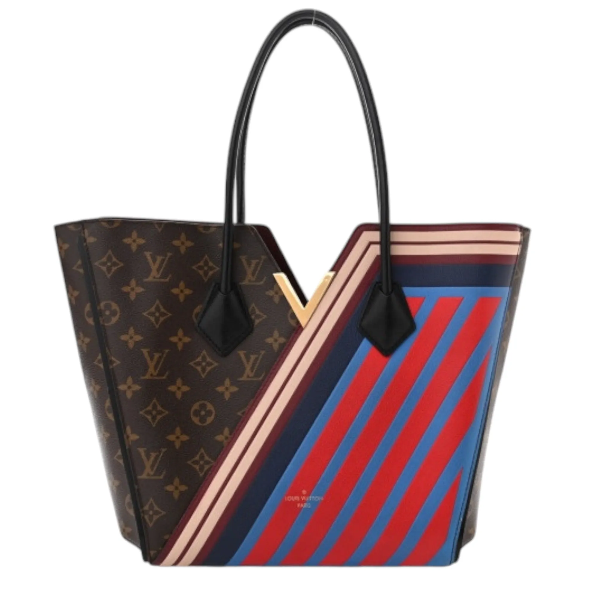 Louis Vuitton Bag, 2017 Calfskin Monogram Canvas Kimono Tote MM