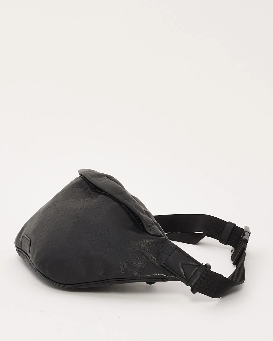 Louis Vuitton Black Empreinte Monogram Leather Men's Bum Bag