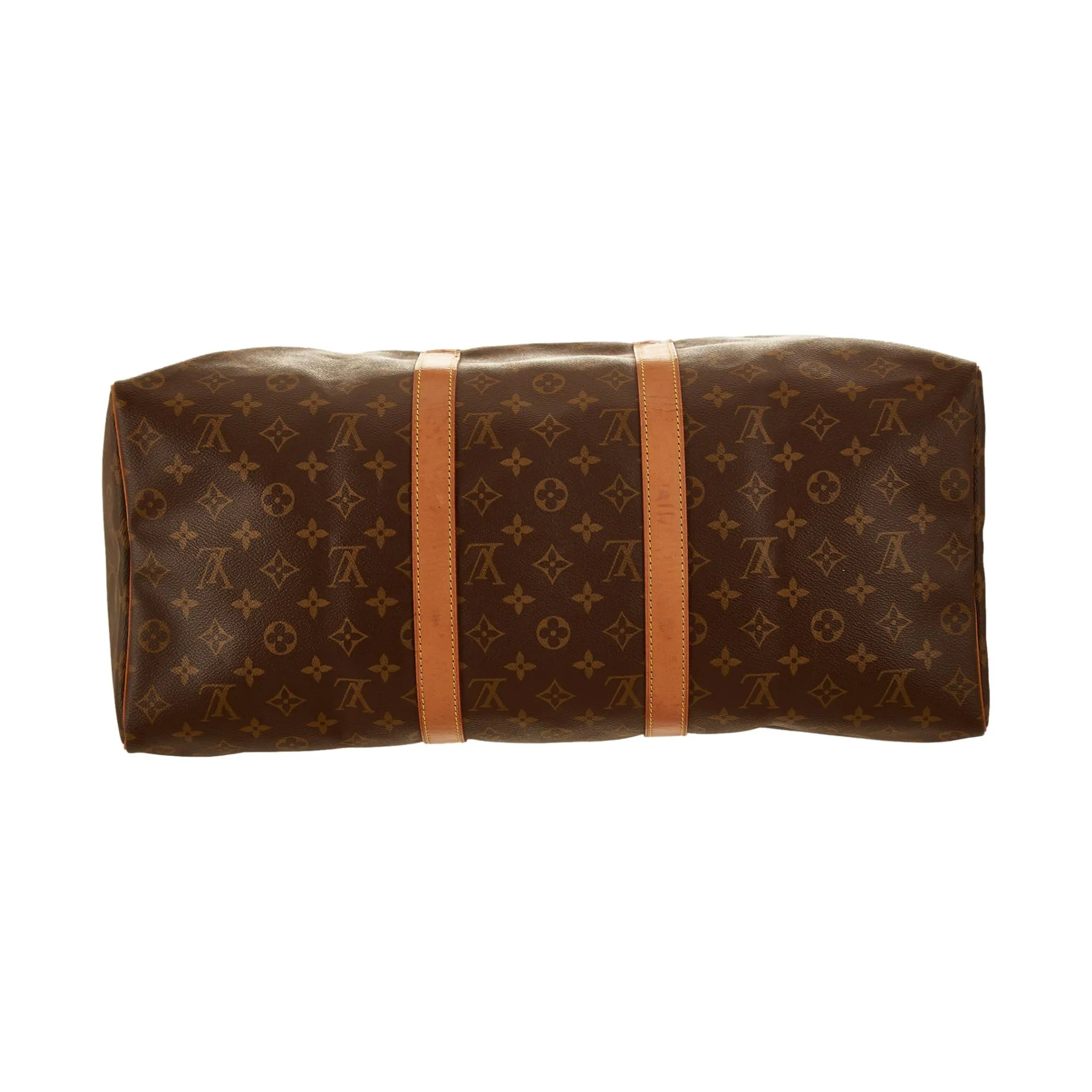 Louis Vuitton Brown Monogram Keepall 50
