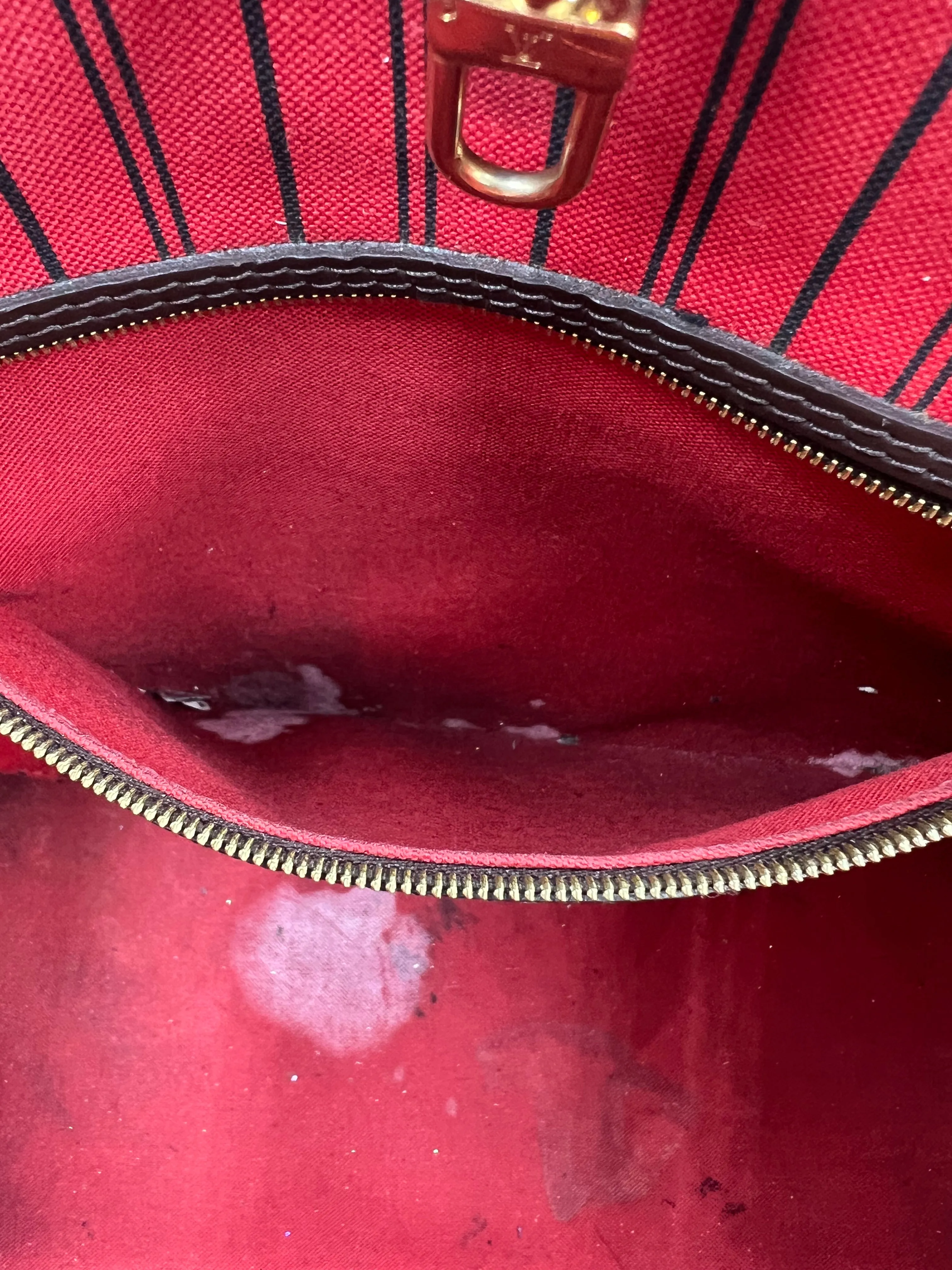 Louis Vuitton Damier Ebene Neverfull MM Tote