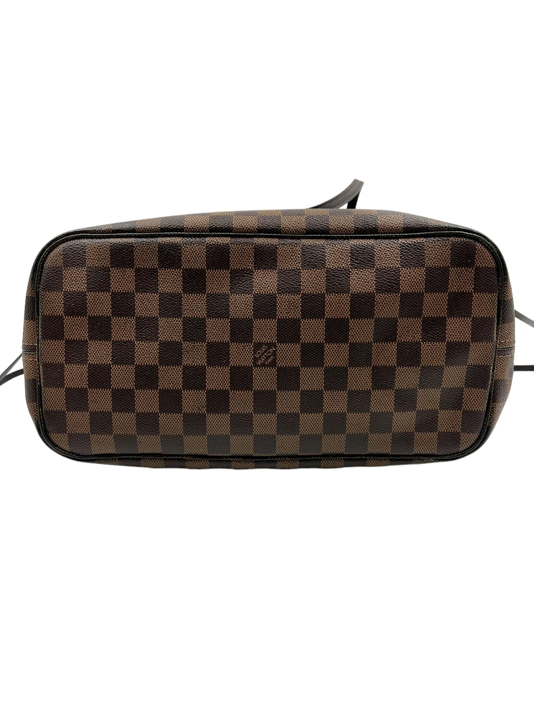 Louis Vuitton Damier Ebene Neverfull MM Tote