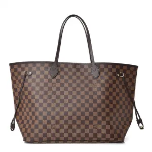 Louis Vuitton Damier Ebene PVC Neverfull GM Tote
