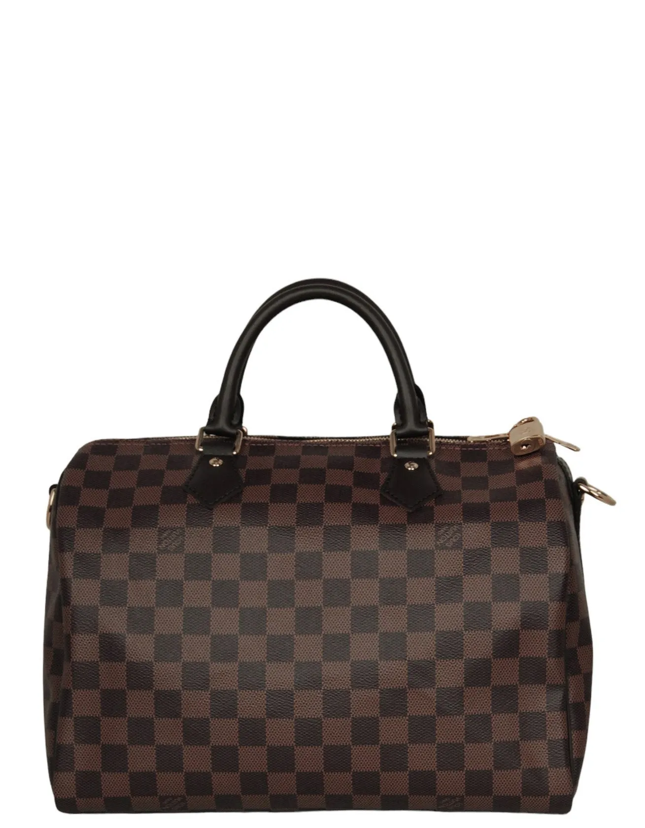 Louis Vuitton Damier Ebene Speedy Bandouliere 30 Bag