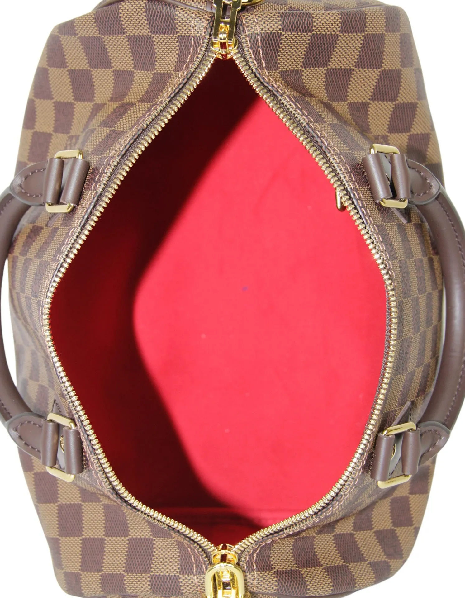 Louis Vuitton Damier Ebene Speedy Bandouliere 30 Bag