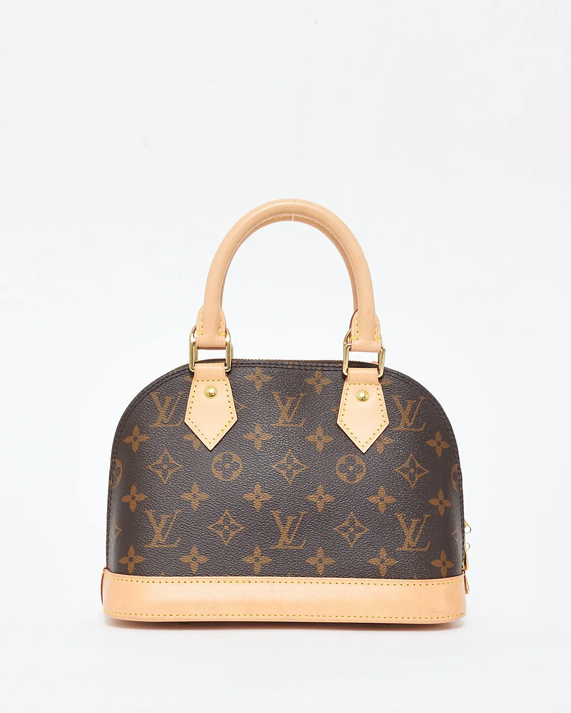 Louis Vuitton Monogram Coated Canvas Alma BB Bag