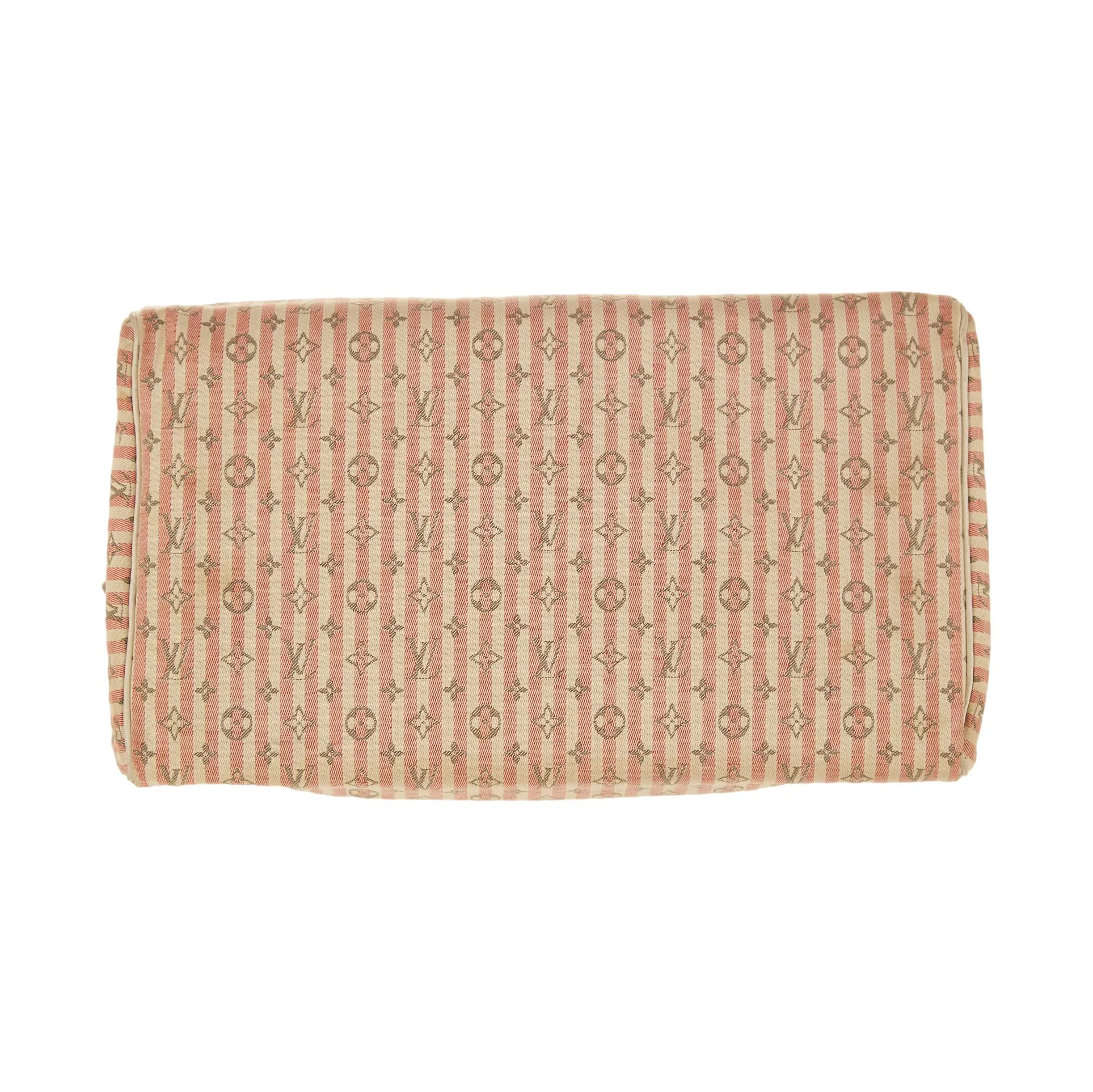 Louis Vuitton Pink Striped Speedy 30