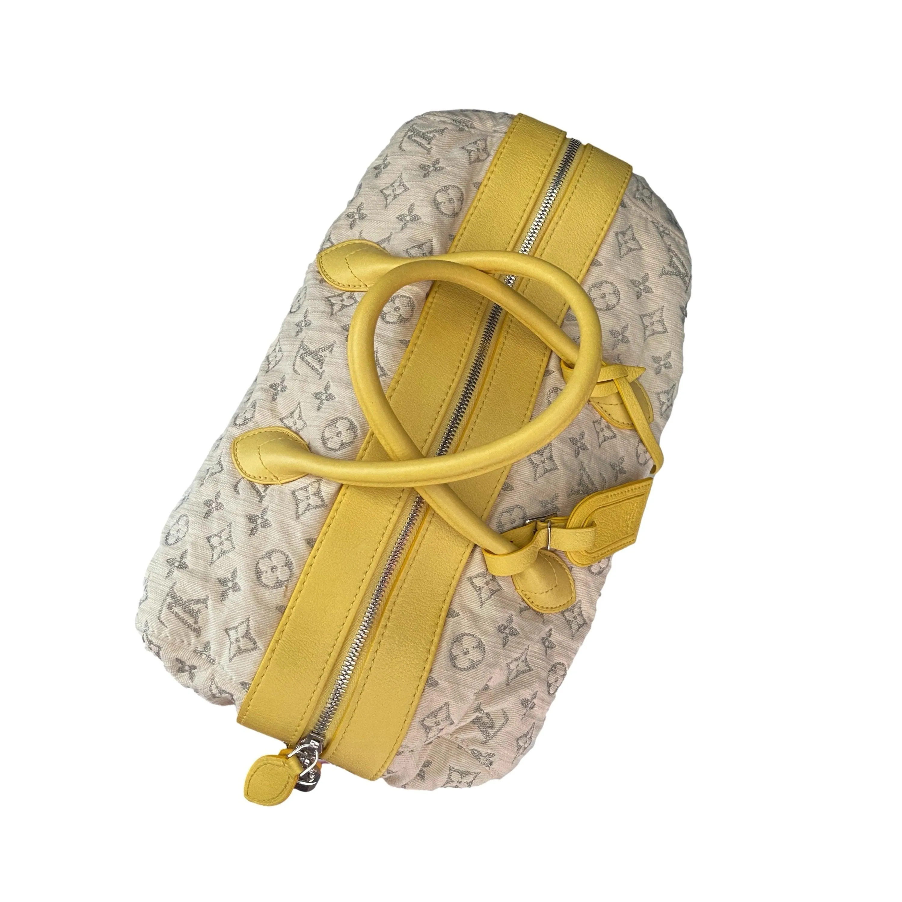 Louis Vuitton Yellow Monogram Canvas Bag