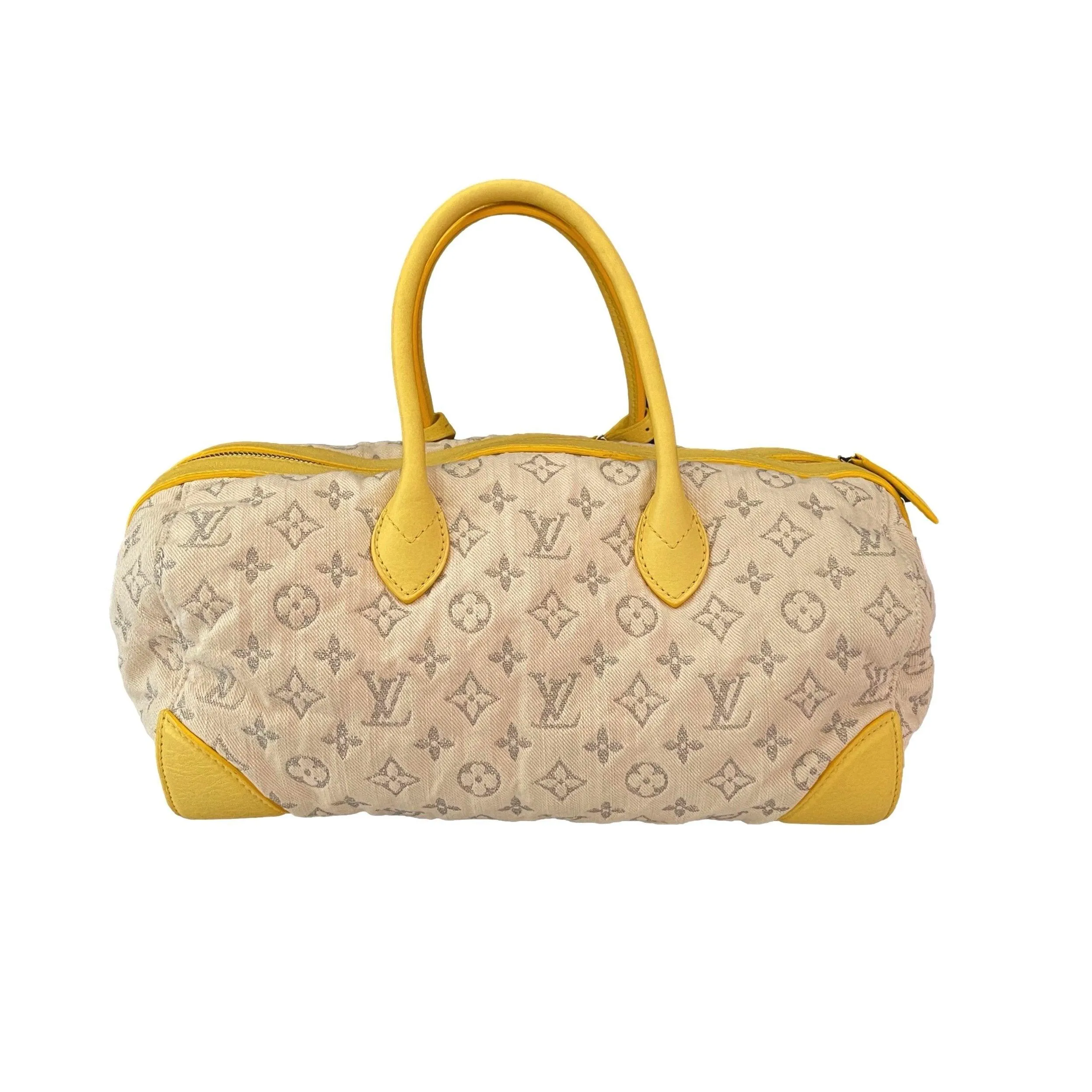Louis Vuitton Yellow Monogram Canvas Bag