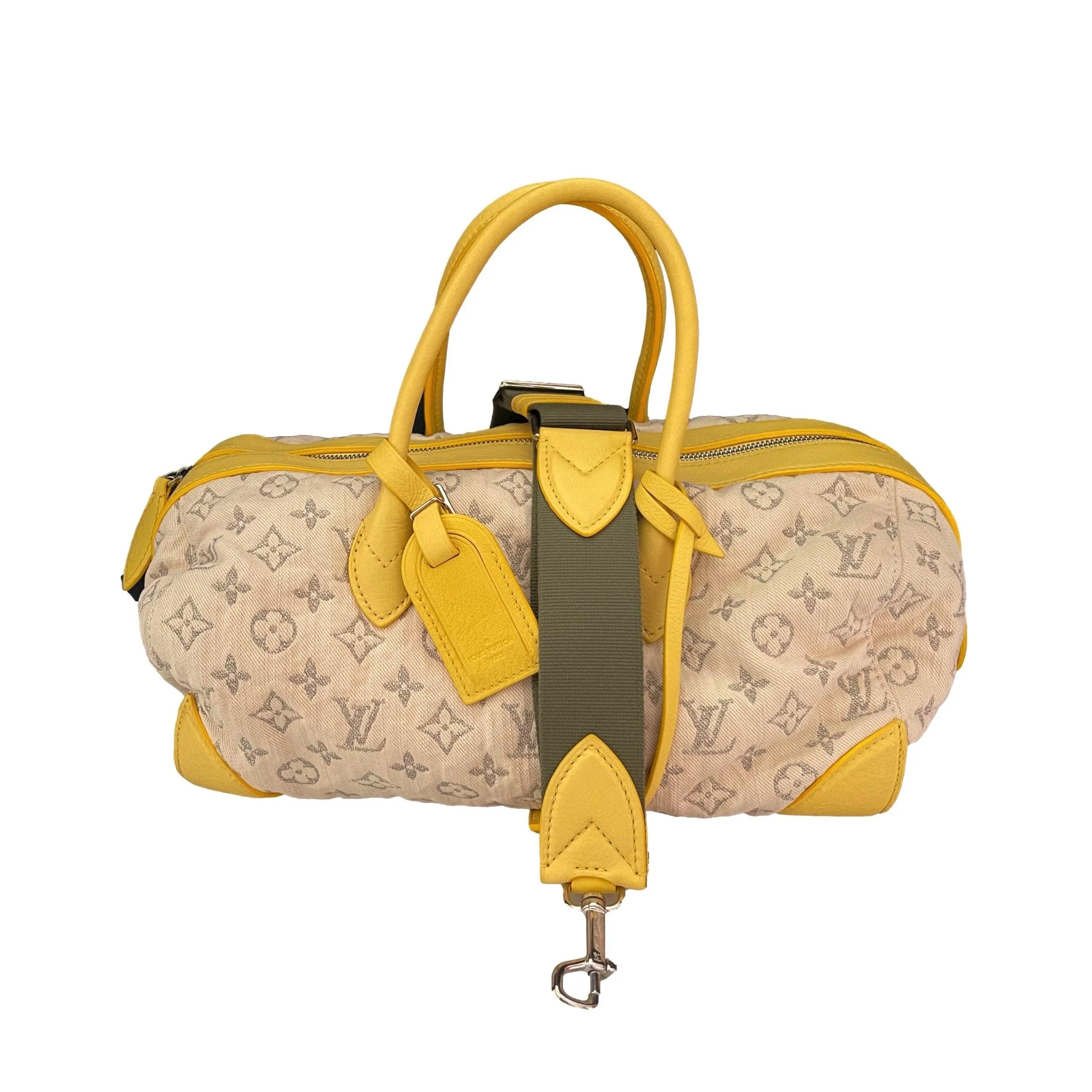 Louis Vuitton Yellow Monogram Canvas Bag