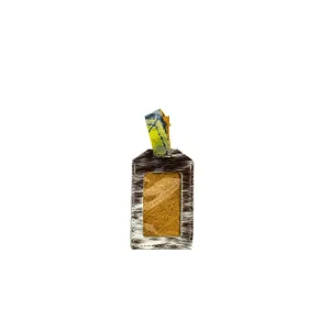 Luggage Tag - Chocolate & White w/ Teton Sundown Navajo