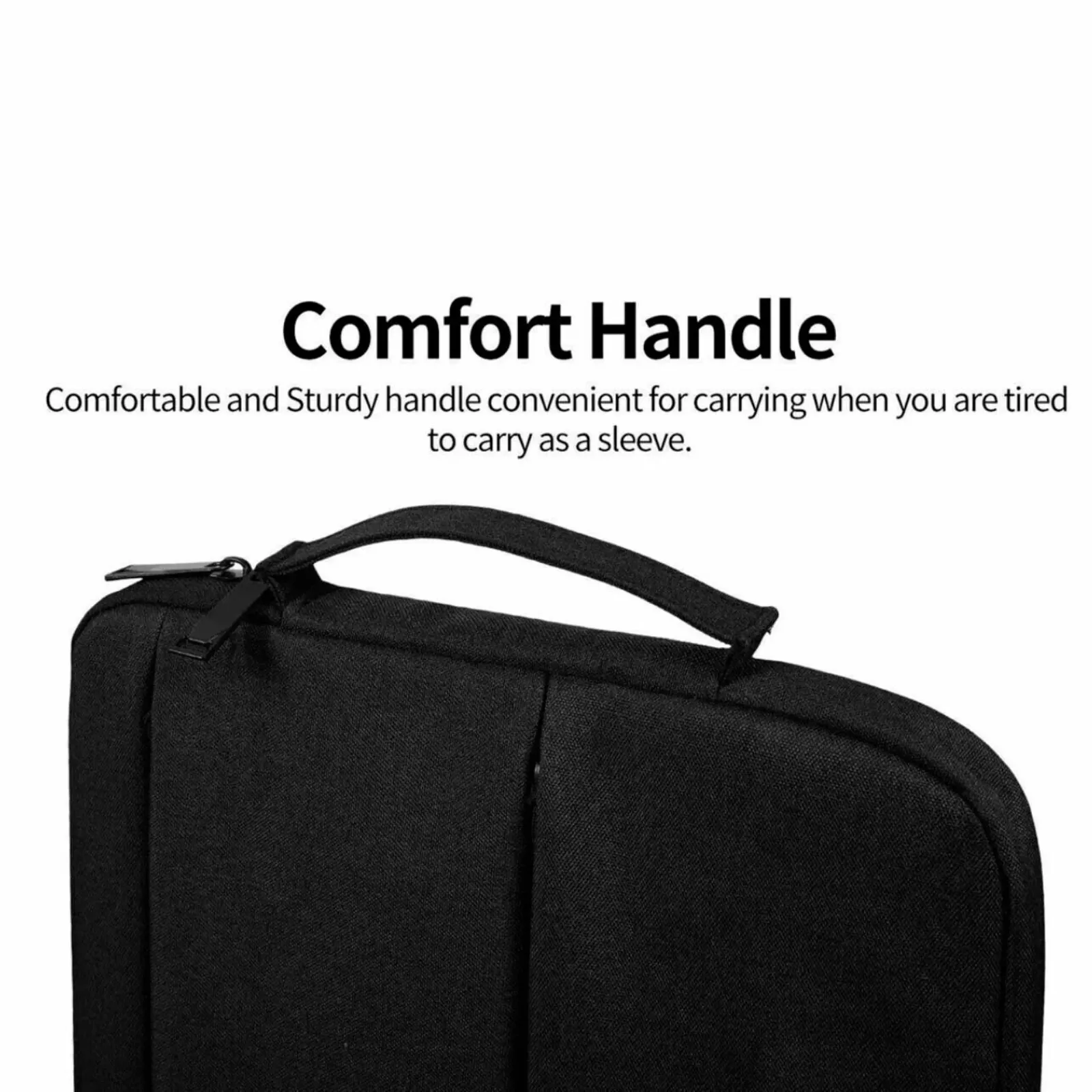MacBook Lenovo Dell HP Waterproof Laptop Carry Case Cover Bag 14.1"-15.1" Black