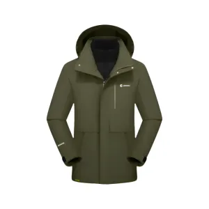Men's 3-in-1 Removable Down Ski Coat