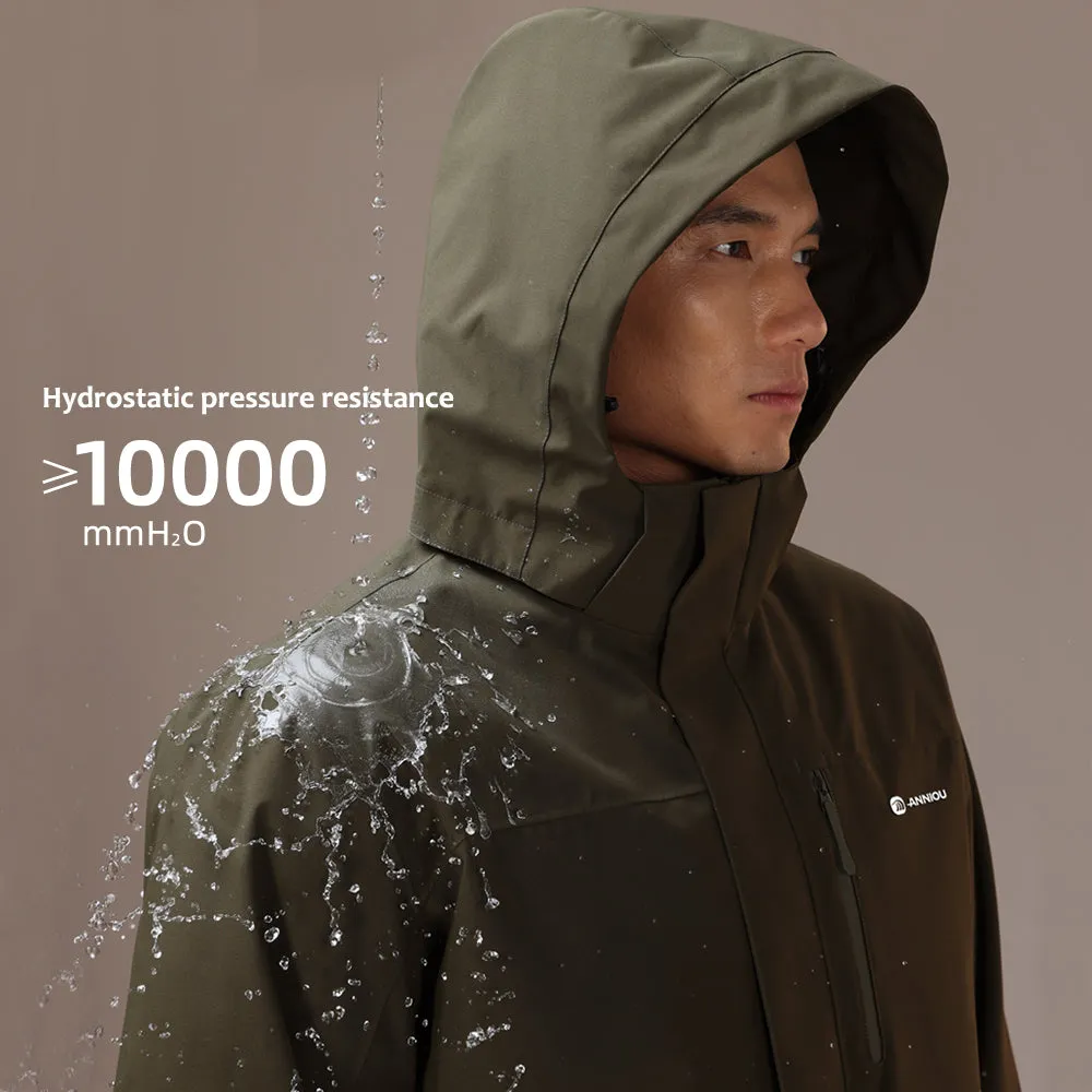 Men's 3-in-1 Removable Down Ski Coat