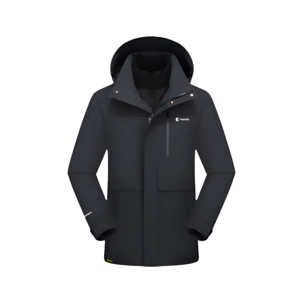 Men's 3-in-1 Removable Down Ski Coat