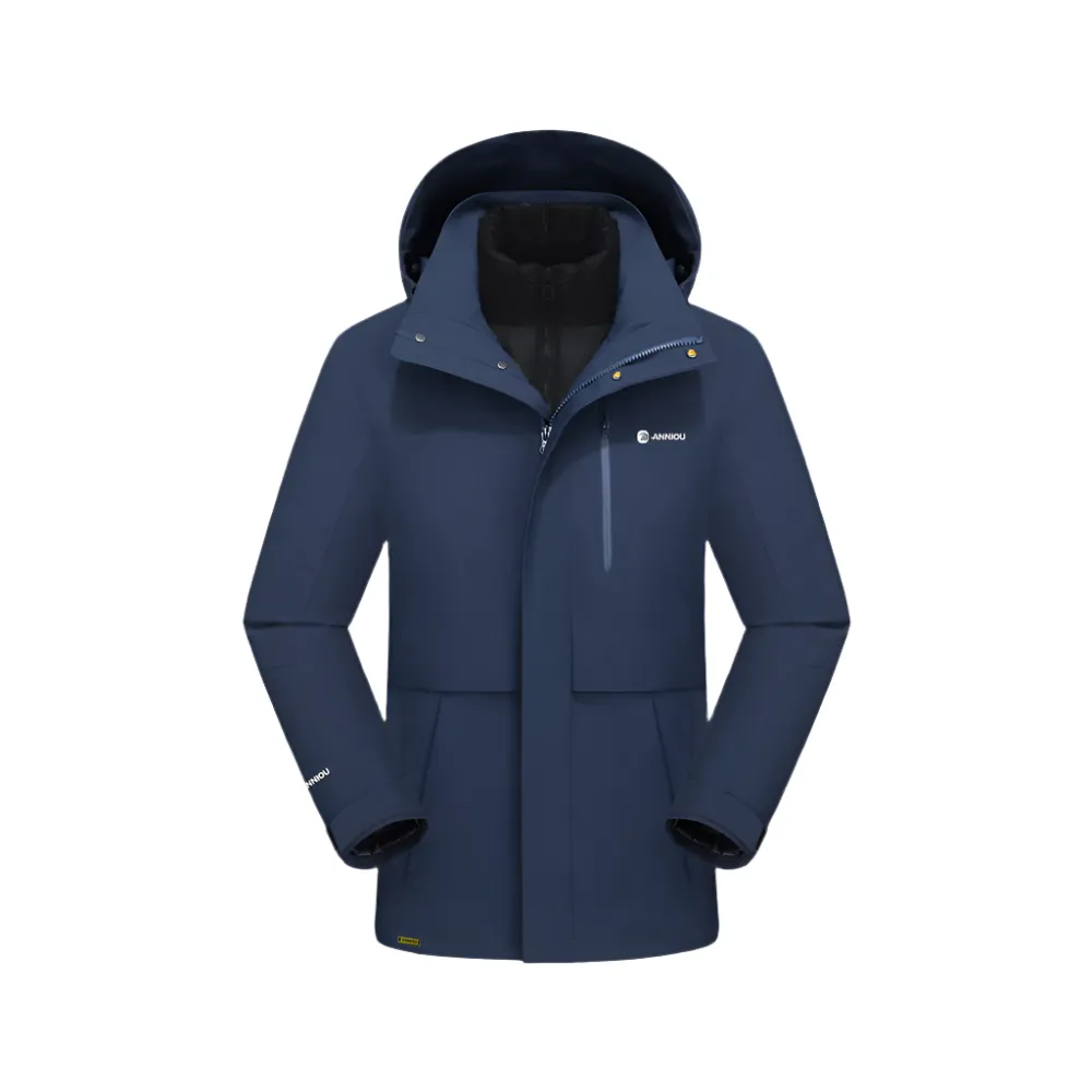 Men's 3-in-1 Removable Down Ski Coat