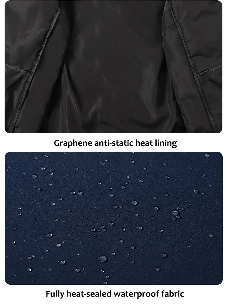 Men's 3-in-1 Removable Down Ski Coat