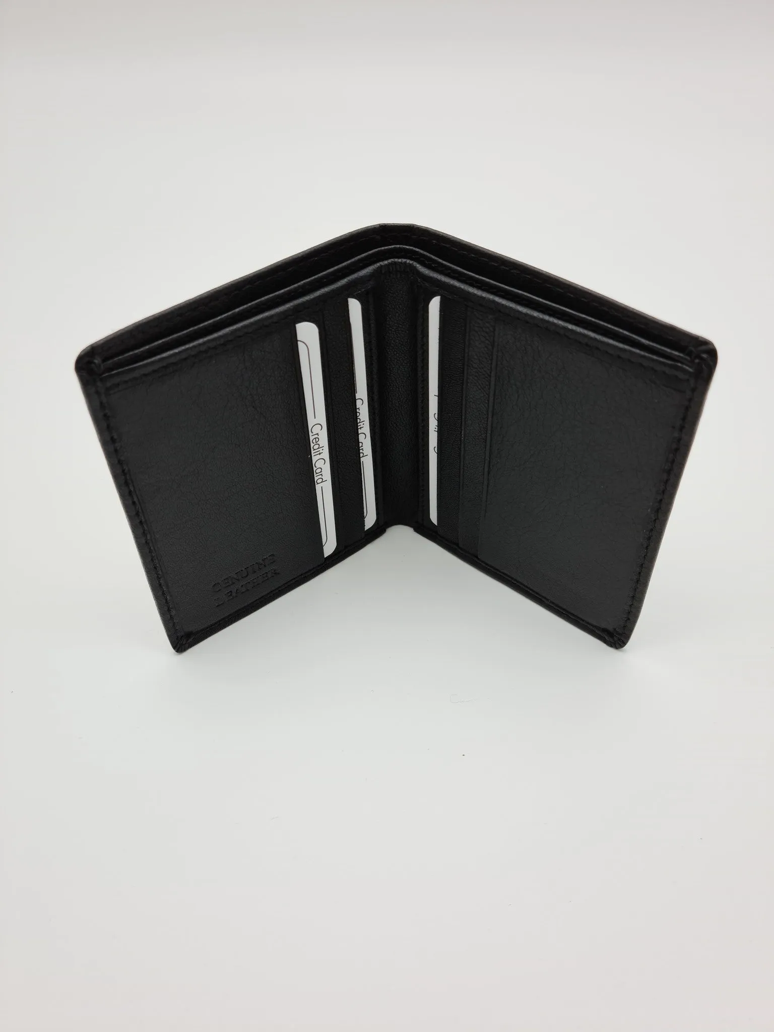 Migant Design black leather wallet 6452