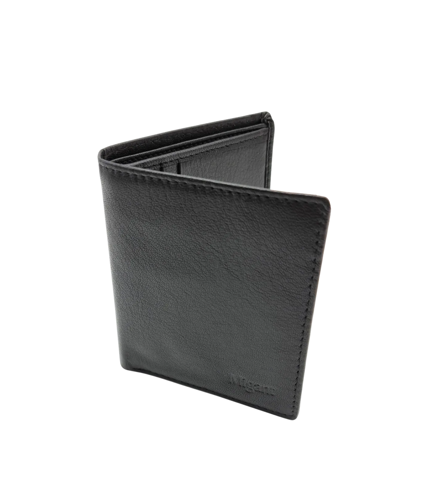 Migant Design black leather wallet 6452