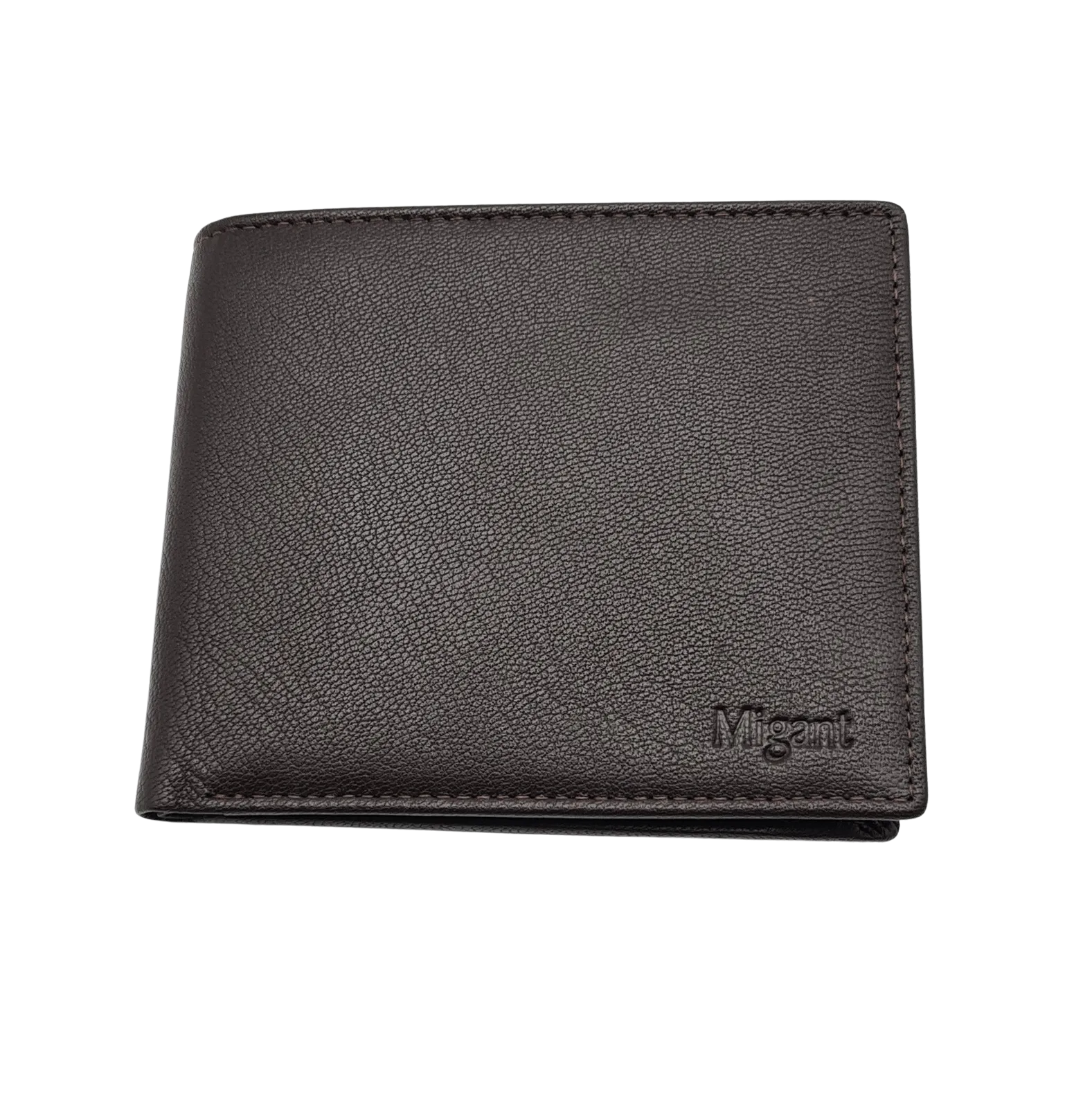 Migant design leather men wallet with RFID 6431