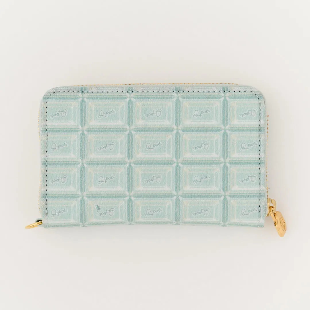 Mint Chocolate Compact Zip Around Wallet【Japan Jewelry】