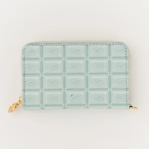 Mint Chocolate Compact Zip Around Wallet【Japan Jewelry】