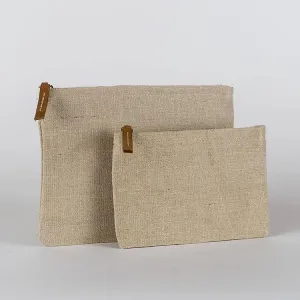 Modern Jute Pouch Natural