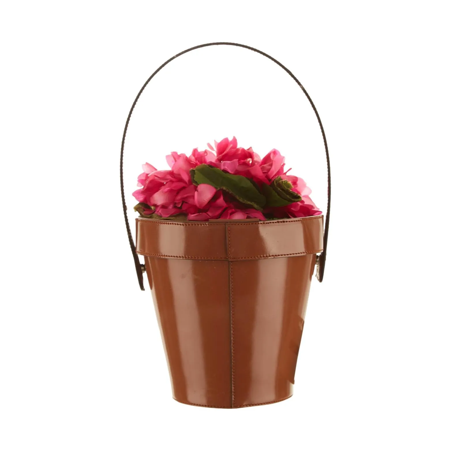 Moschino Brown Planter Bag