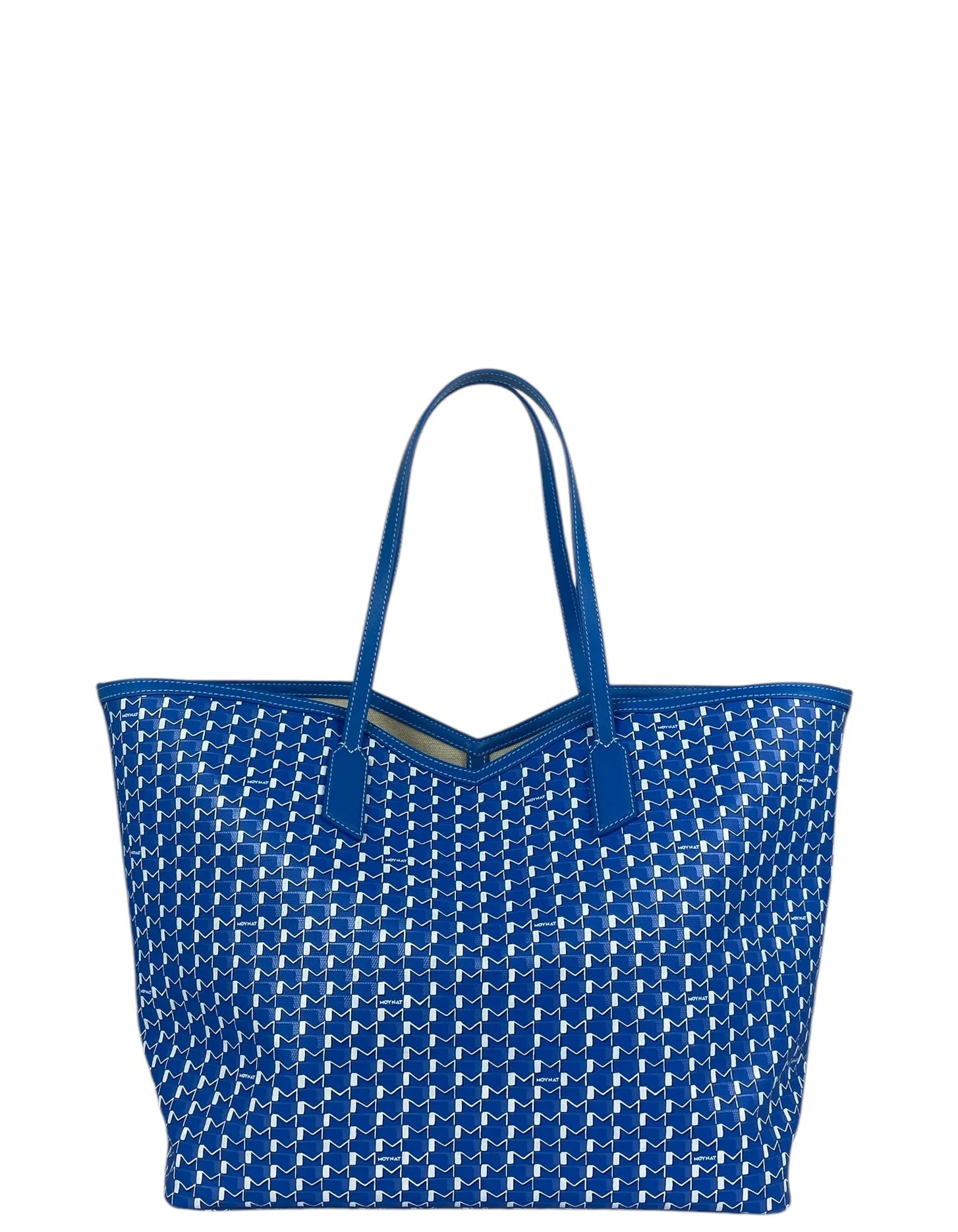 Moynat Blue M GM Tote Bag