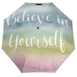 MyArtsyGift - 3 Folds Auto Open Close Umbrella Travel Umbrellas for Rain Sun Outdoor Protection Windproof Gifts for Men Women Family Friends