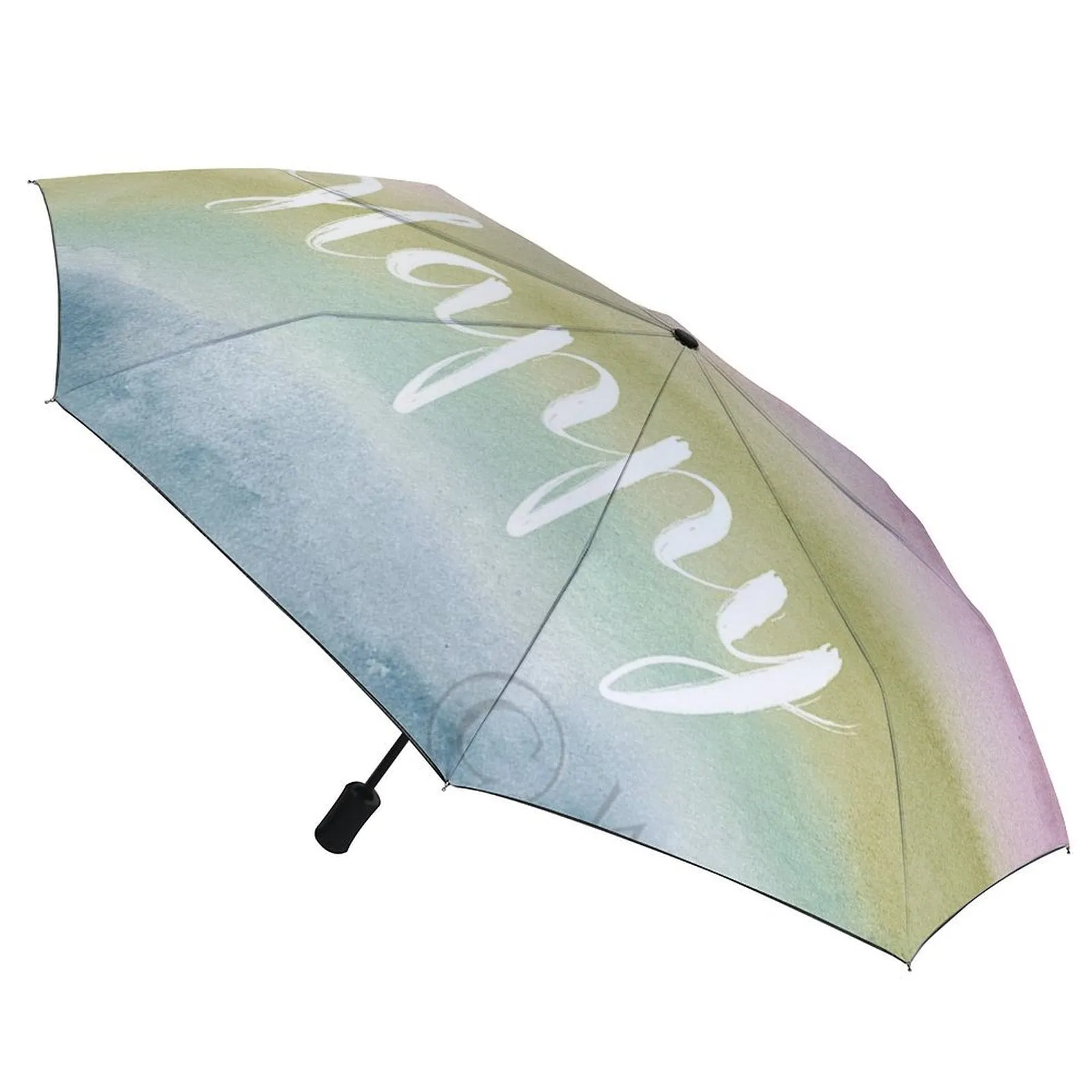 MyArtsyGift - 3 Folds Auto Open Close Umbrella Travel Umbrellas for Rain Sun Outdoor Protection Windproof Gifts for Men Women Family Friends