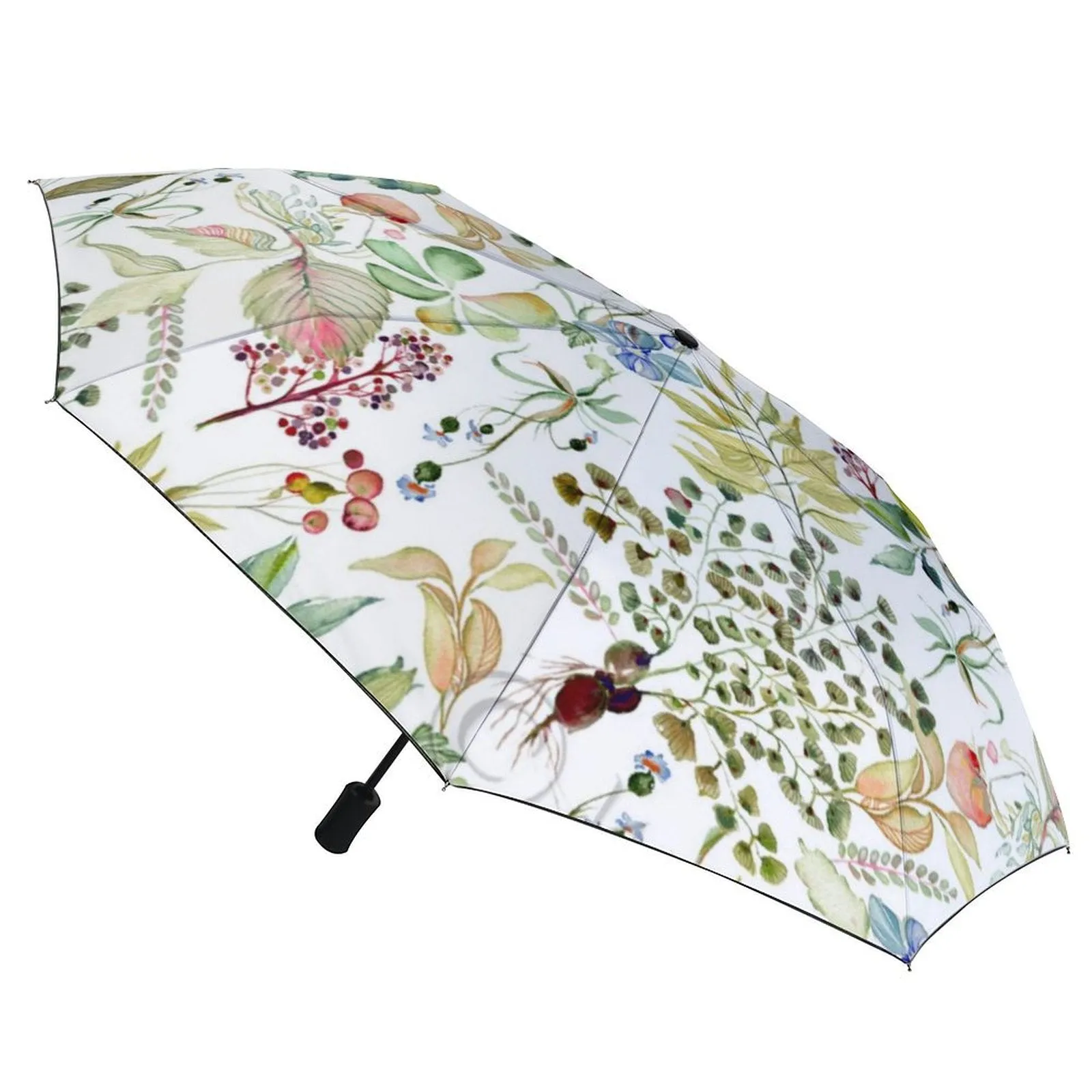 MyArtsyGift - 3 Folds Auto Open Close Umbrella Travel Umbrellas for Rain Sun Outdoor Protection Windproof Gifts for Men Women Family Friends