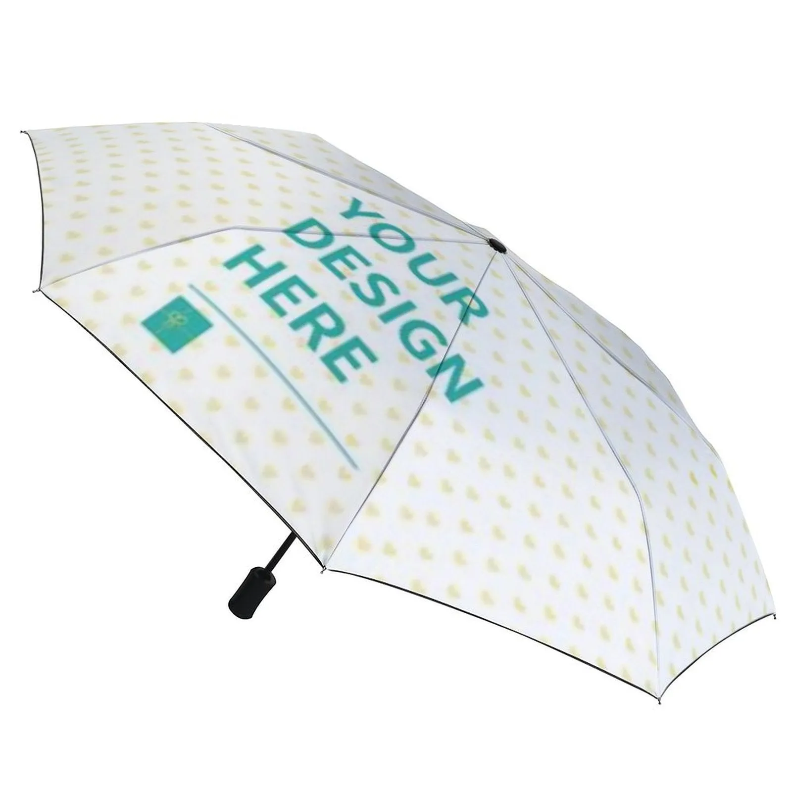 MyArtsyGift - Custom 3 Fold Auto Umbrella Customized UV Resistant Umbrellas Gifts for Men and Women