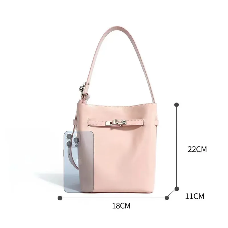 Okha Clasp Barrel Bag