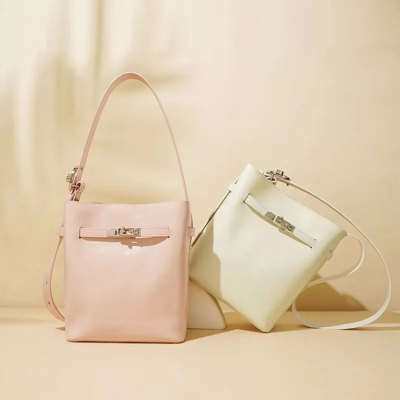 Okha Clasp Barrel Bag