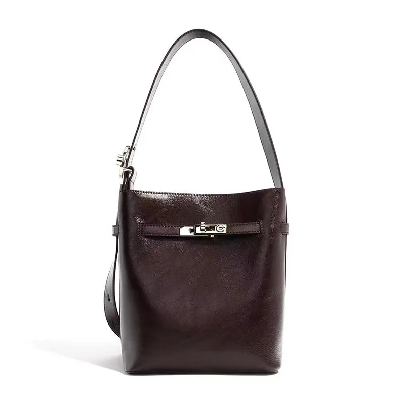 Okha Clasp Barrel Bag