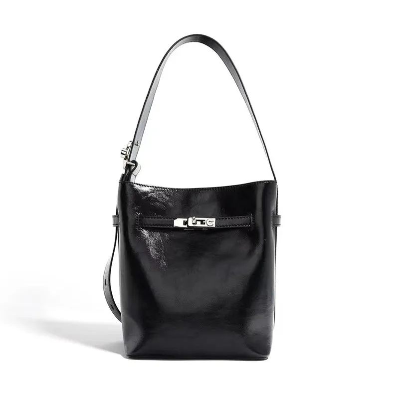 Okha Clasp Barrel Bag