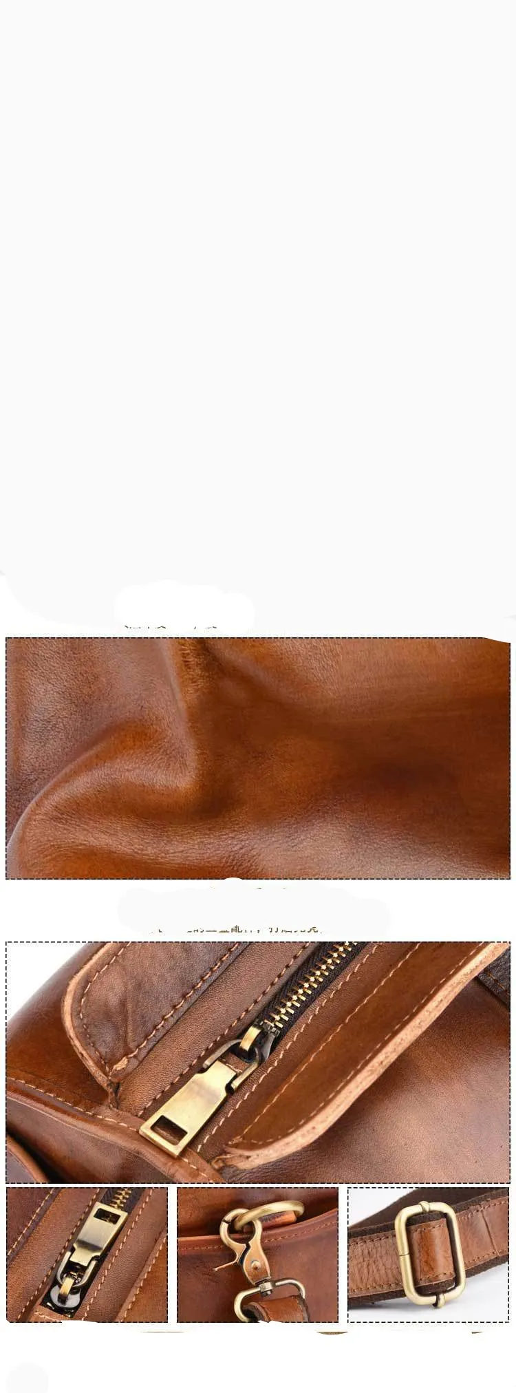 Olivia Wells Tuscan Large Genuine Leather Retro Bags