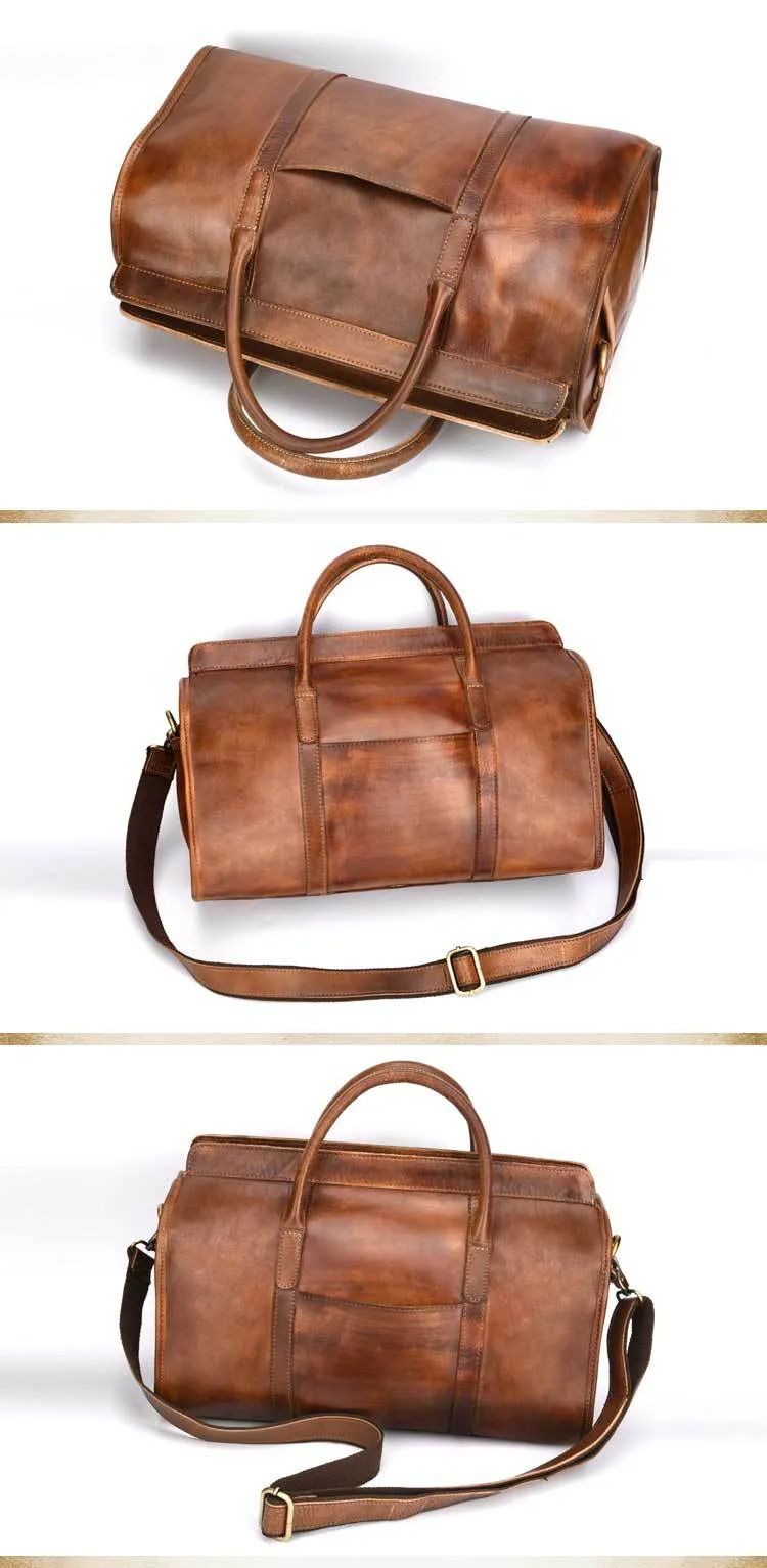 Olivia Wells Tuscan Large Genuine Leather Retro Bags