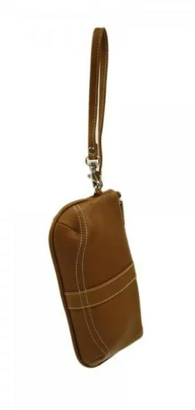 Piel Leather Large Ladies Wristlet