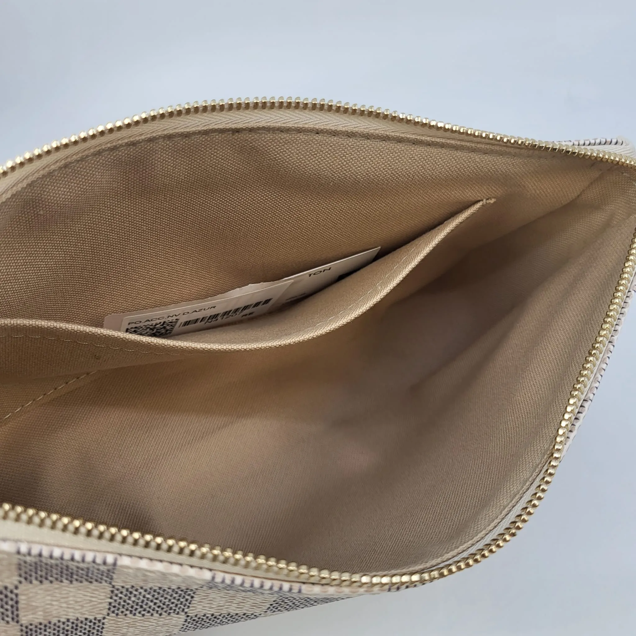 Pochette Accessories Damier Azur